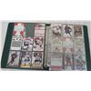 Image 2 : Binder 1/4 full of misc hockey cards