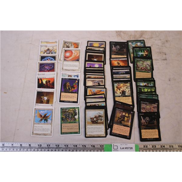 MTG Card Lot - white borders + variety of early 2000's