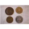 Image 5 : 1971 "new penny" and variety of souvenir coins
