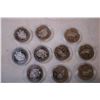 Image 3 : (40) 1978 Edmonton Commonwealth Tokens in cases - uncirculated - all identical