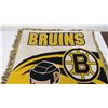 Image 2 : Bruins Blanket/Rug - The northwest co. 24"x46"