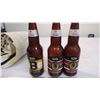 Image 3 : Bruins Pennant + (3) NHL Beer Bottles
