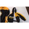 Image 3 : Boston bruins jersey (medium) + Bruins Jacket (3T) plus baby gloves - used