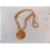 Image 3 : 2x THE BID PRICE – Agate + Polished glass necklaces