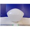 Image 1 : White glass light shade