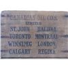 Image 4 : ENARCO - Canadian oil co’s grease wooden box for oil cans - 14" tall