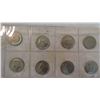 Image 2 : Holder with US 50c coins - 1971,72,73,76,77,78,81 + (2) US Dollar Coins - 72,77