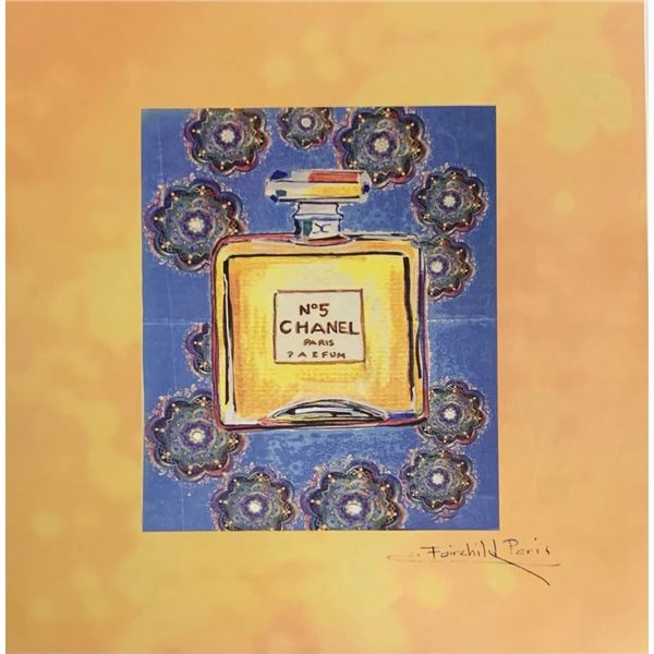 Limited Edition Chanel No. 5  Paris Parfum Fairchild Collection Print
