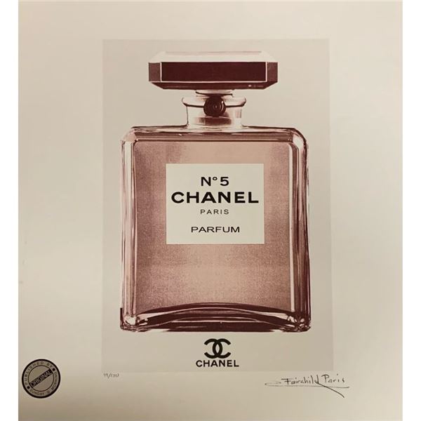 Limited Edition Chanel No. 5  Paris Parfum Fairchild Collection Print