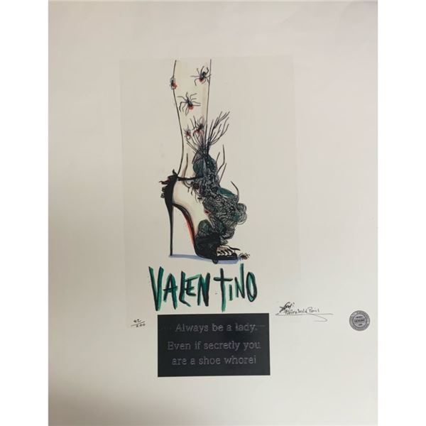 Valentino Classic Shoes Fairchild Paris Print Art Collection