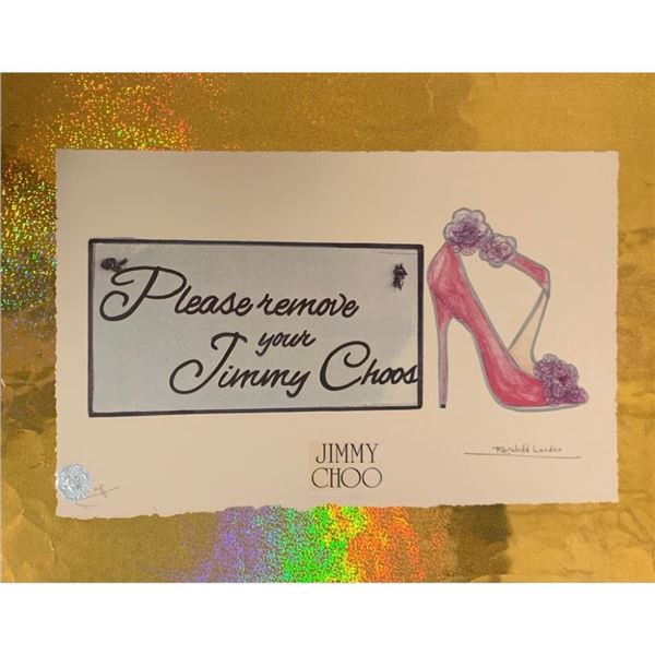 Jimmy Choo Shoes Fairchild Paris Print Art Collection