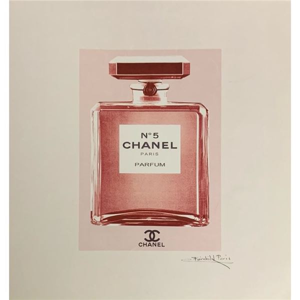 Limited Edition Chanel No. 5  Paris Parfum Fairchild Collection Print
