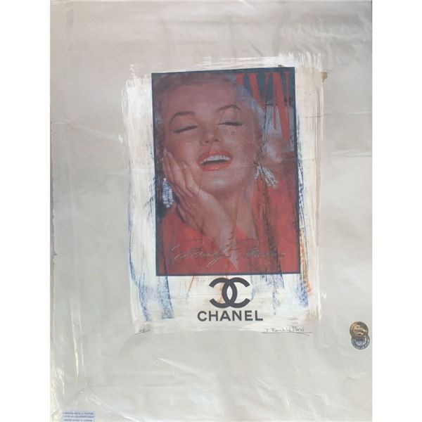 Limited Edition “Chanel Marilyn Monroe" Fairchild Collection Artist Print