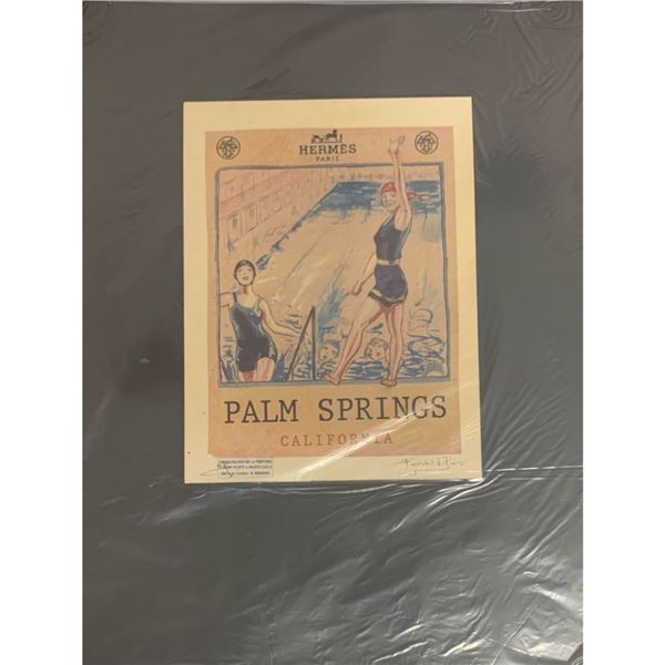Hermès Palm Springs California  Fairchild Paris Print Art Collection