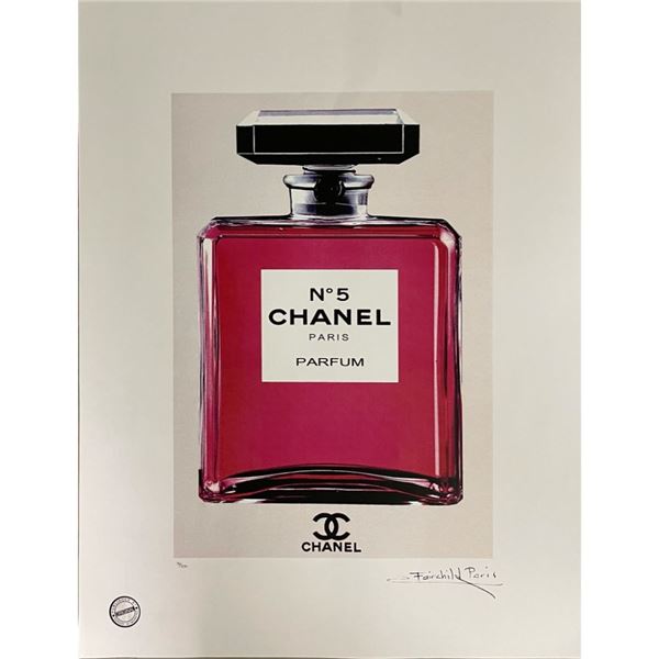 Limited Edition Chanel No. 5  Paris Parfum Fairchild Collection Print