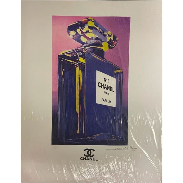 Limited Edition Chanel No. 5  Paris Parfum Fairchild Collection Print