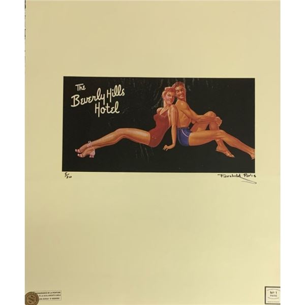 The Beverly Hills Hotel Fairchild Paris Print Art Collection