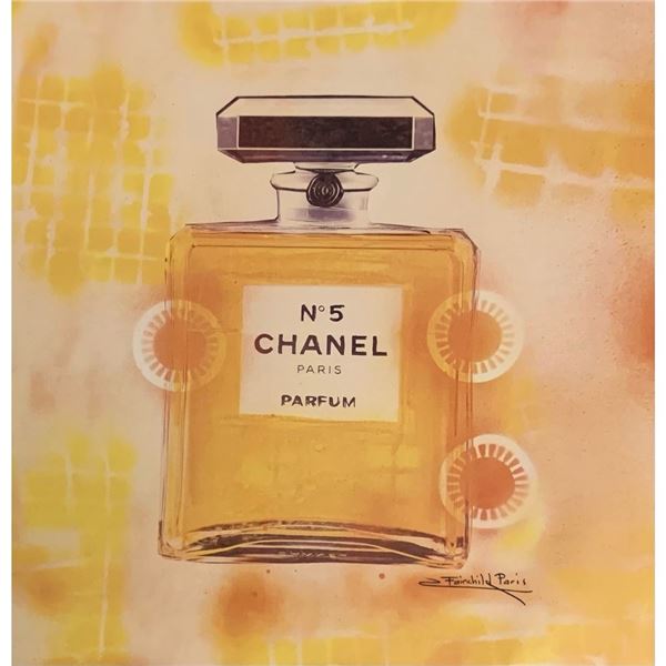 Limited Edition Chanel No. 5  Paris Parfum Fairchild Collection Print