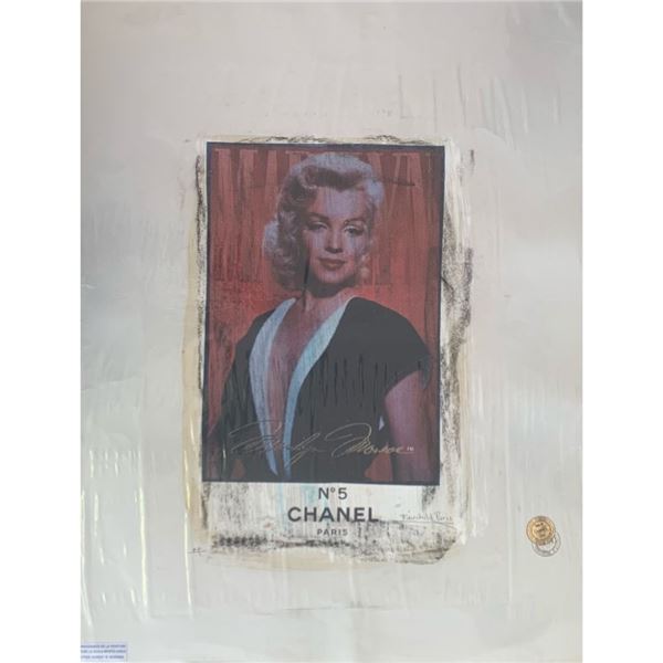 Limited Edition “Chanel Marilyn Monroe" Fairchild Collection Artist Print