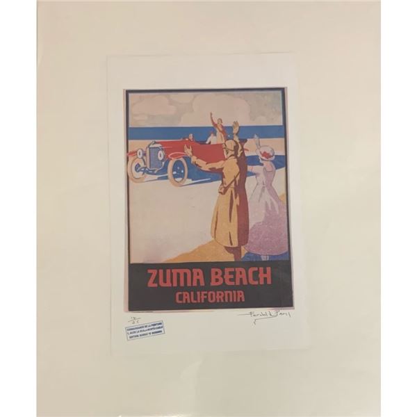 Zuma Beach California Fairchild Paris Print Art Collection
