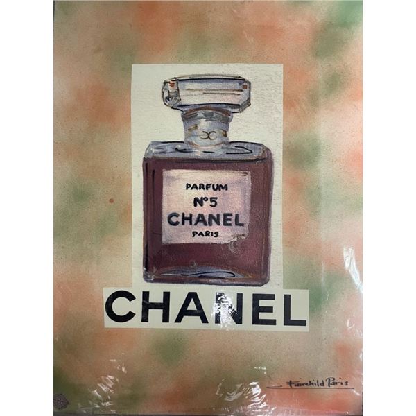 Limited Edition Chanel No. 5  Paris Parfum Fairchild Collection Print