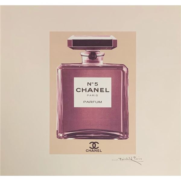 Limited Edition Chanel No. 5  Paris Parfum Fairchild Collection Print