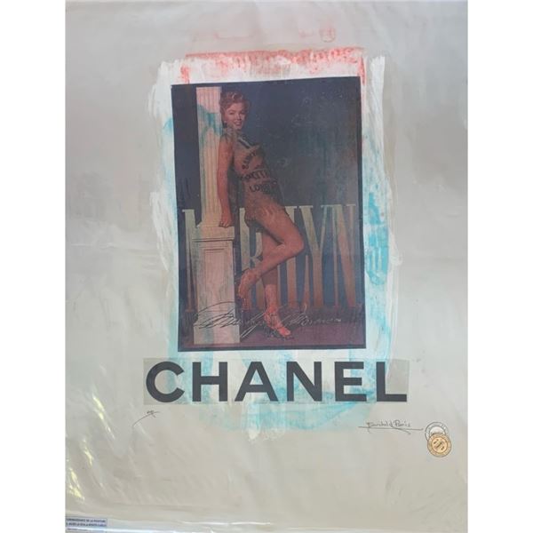 Limited Edition “Chanel Marilyn Monroe" Fairchild Collection Artist Print