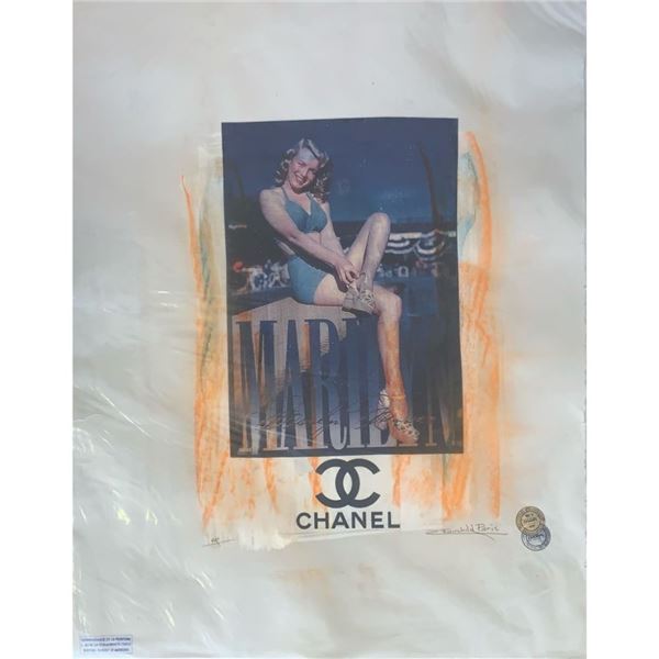 Limited Edition “Chanel Marilyn Monroe" Fairchild Collection Artist Print