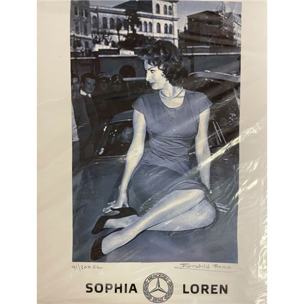 Mercedes-Benz x Sophia Loren Fairchild Paris Print Art Collection