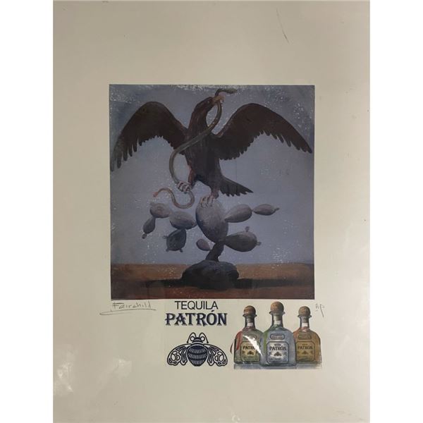Tequila Patron Fairchild Paris Print Art Collection