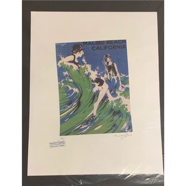 Limited Edition Malibu Beach California Fairchild Collection Print