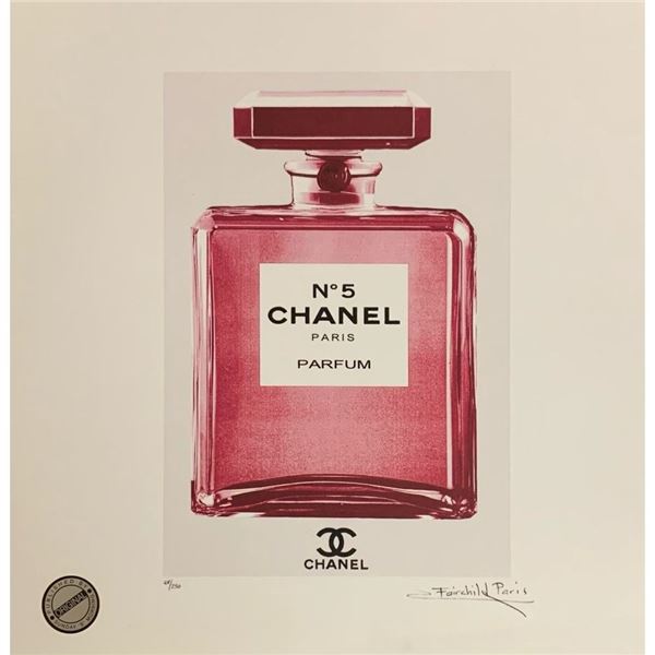 Limited Edition Chanel No. 5  Paris Parfum Fairchild Collection Print