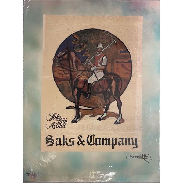 Saks Fifth Avenue Fairchild Paris Print Art Collection