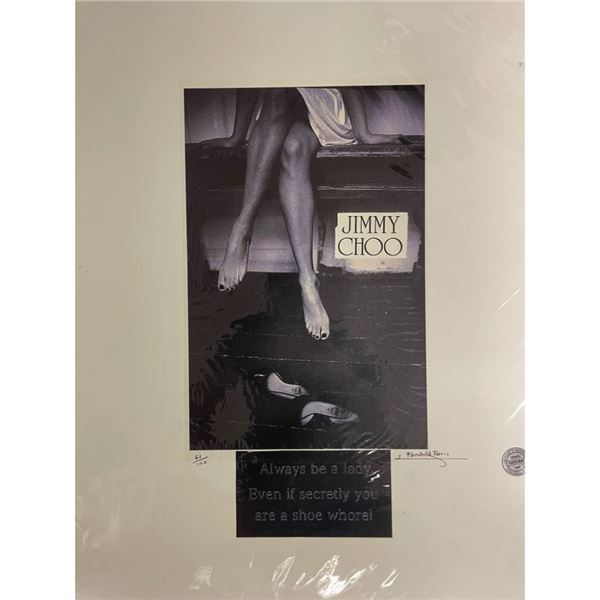 Jimmy Choo Shoes Fairchild Paris Print Art Collection