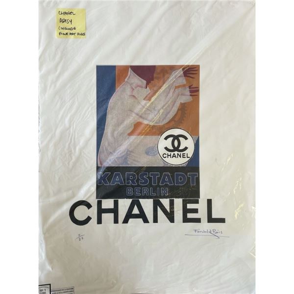 Chanel x Karstadt Department Store  Berlin (Germany) Fairchild Paris Print Art Collection