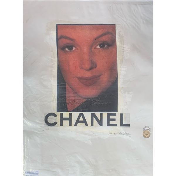 Limited Edition “Chanel Marilyn Monroe" Fairchild Collection Artist Print