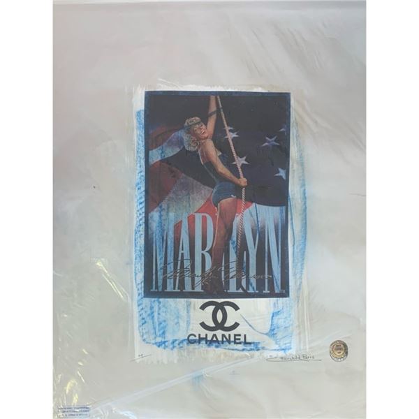 Limited Edition “Chanel Marilyn Monroe" Fairchild Collection Artist Print