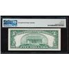 Image 2 : 1934C $5 Silver Certificate PMG 66EPQ