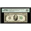 1934B $10 STAR New York FRN PMG 25