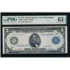 1914 $5 Philadelphia FRN PMG 63EPQ