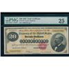 Image 1 : 1882 $20 Gold Certificate PMG 25