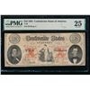 Image 1 : 1861 $10 T-26 Confederate PMG 25