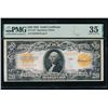 1922 $20 Gold Certificate PMG 35