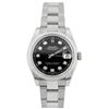 Rolex Ladies Datejust Stainless Steel Diamond Watch