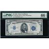 Image 1 : 1934 $5 Silver Certificate PMG 66EPQ