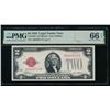 Image 1 : 1928 $2 Legal Tender Note PMG 66EPQ