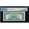 Image 2 : 1934C $5 Silver Certificate PMG 65EPQ