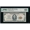 1929 $100 Cleveland FRBN PMG 63EPQ