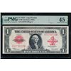 Image 1 : 1923 $1 Legal Tender Note PMG 45