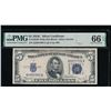 Image 1 : 1934C $5 Silver Certificate PMG 66EPQ